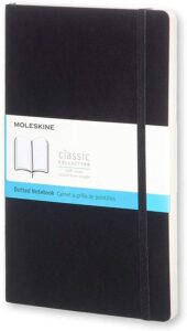 Moleskine Large Dotted Notebook Soft Black