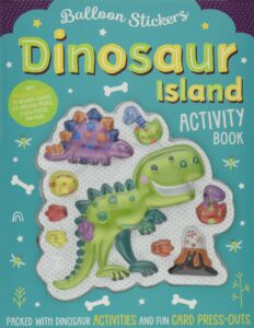 Balloon Sticker Activity Books - Dinosaur Island