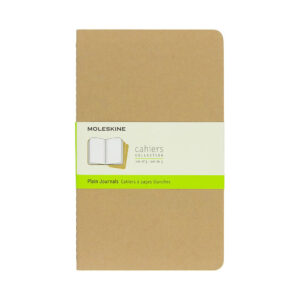 Large Plain Cahier Buff set of
