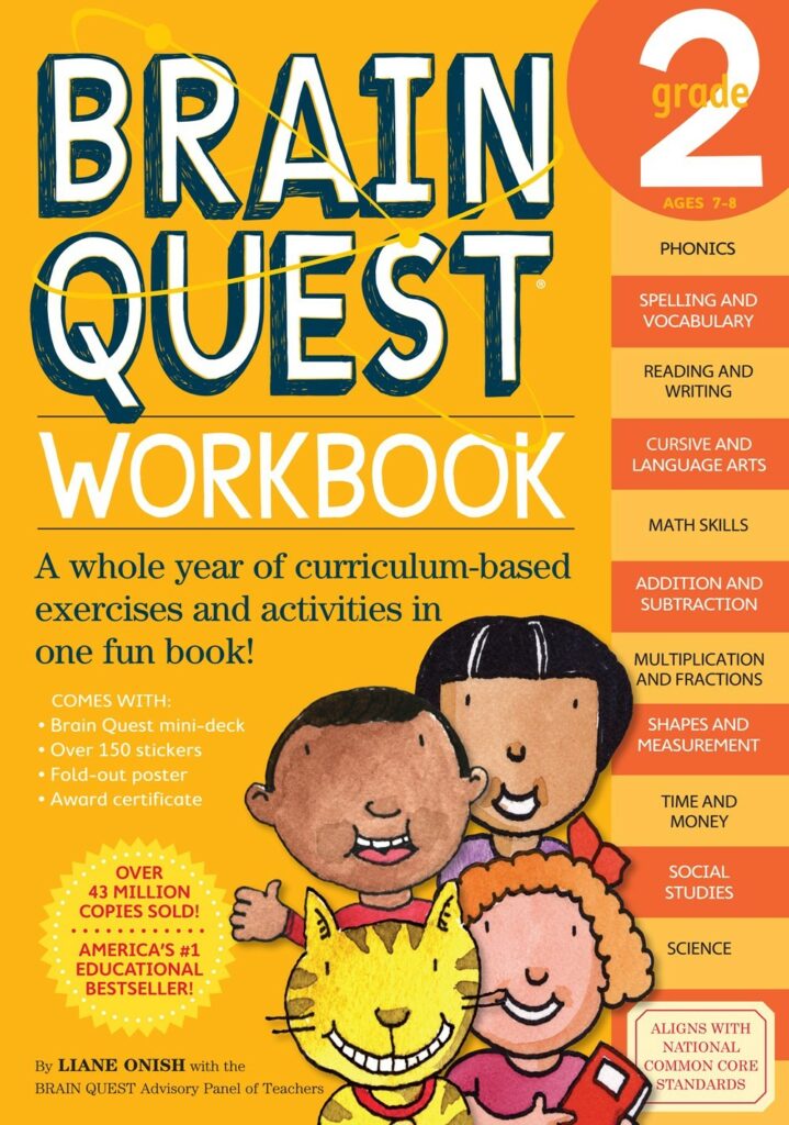 Brain Quest Workbook Grade 2