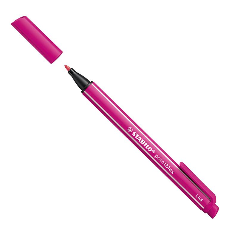 Stabilo Pink PointMax pen- 488