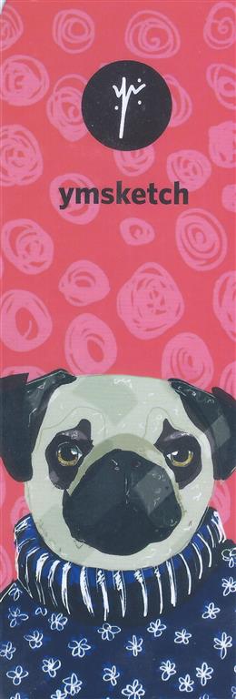 Pug Bookmark