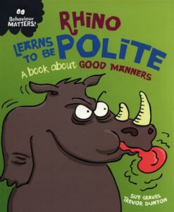 Rhino Learns to be Polite A
