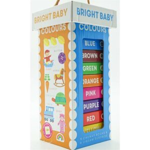 Bright Baby Book Tower Colours