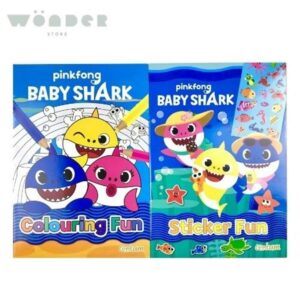 Baby Shark Sticker Fun 2-pk
