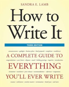 How to Write It