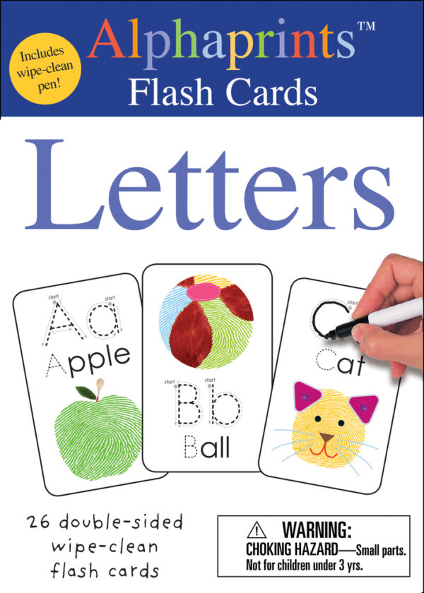 Alphaprints Flash Cards Letter