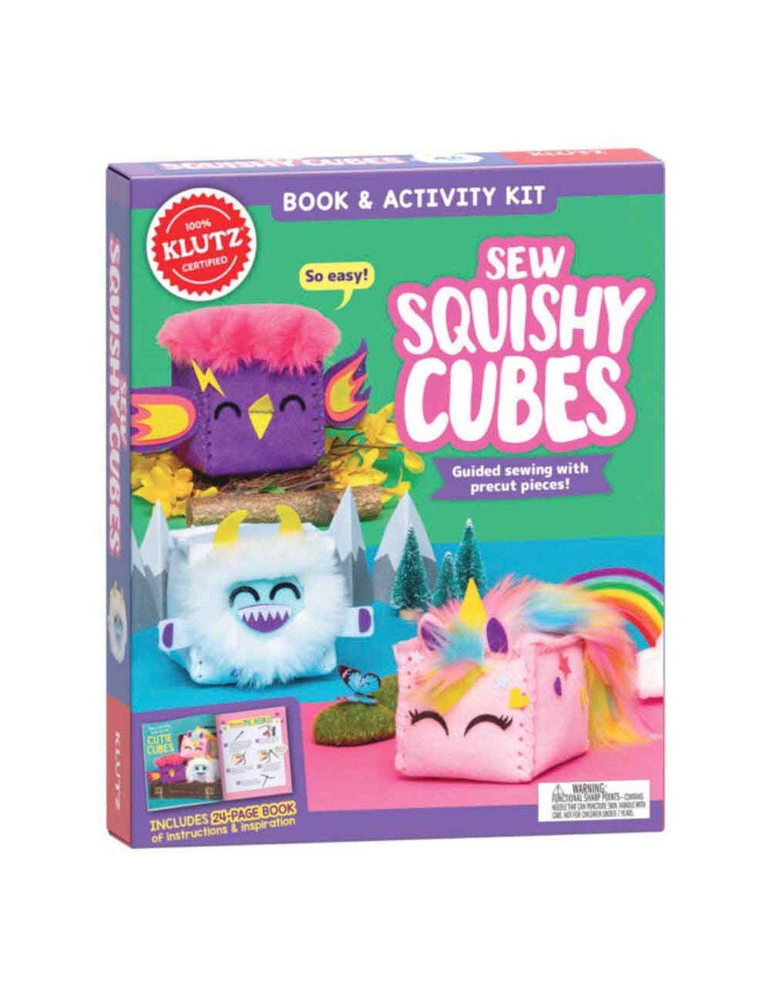 Klutz Sew Squishy Cubes