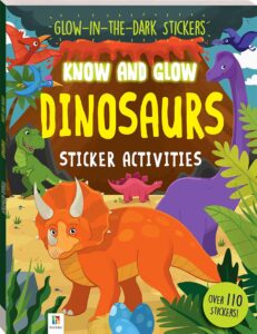 Know & Glow Dinosaur Sticker A