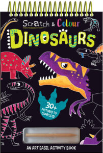 Scratch And Colour Dinosaurs