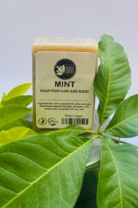 Soap for Hair-Body Tea tree & Mint