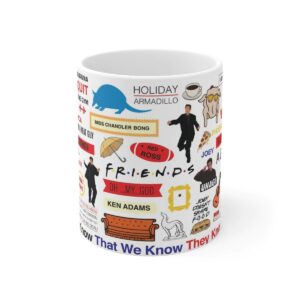 Friends TV Show Pattern Printe