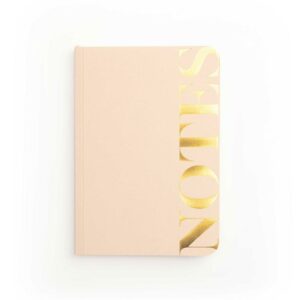 A5 Nude Ruled Notebook