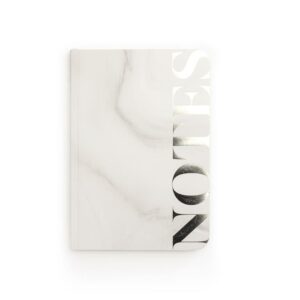 A5 Marble Ruled Notebook