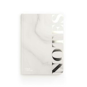 A5 Marble Blank Notebook