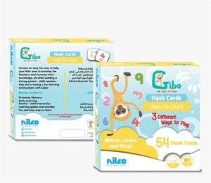 Gibo flash card learn to count