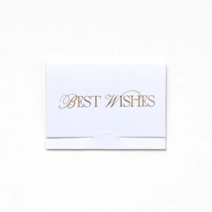 Best wishes Pocket Greeting Ca