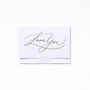 Love you Pocket Greeting Card