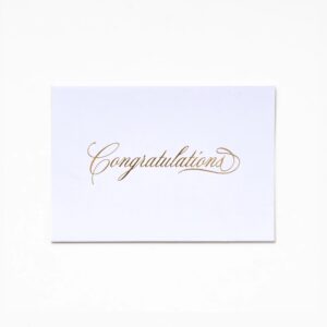 Congratulations A6 Greeting Ca