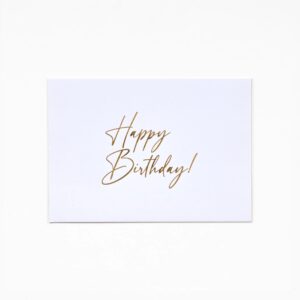 Happy Birthday A6 Greeting Car