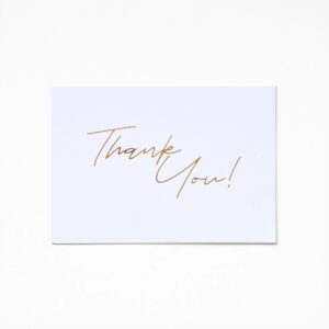Thank you 01- A6 Greeting Card