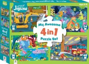 My Awesome 4 in 1 Puzzle Set