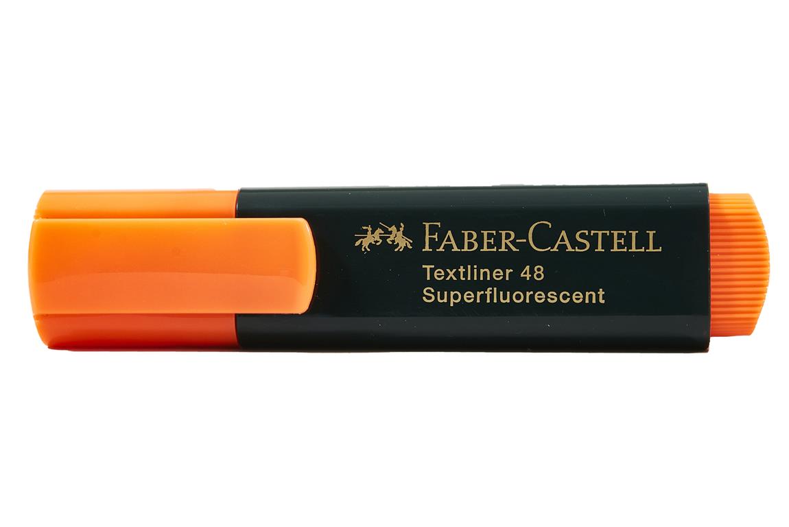 Orange Highlighter Textliner Faber Castell