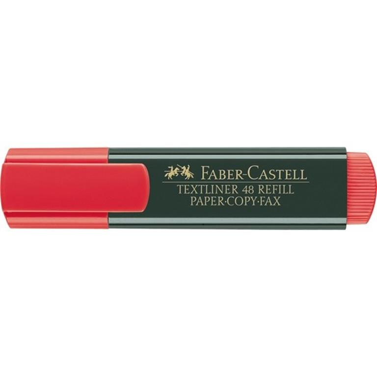 Red Highlighter Textliner Faber Castell