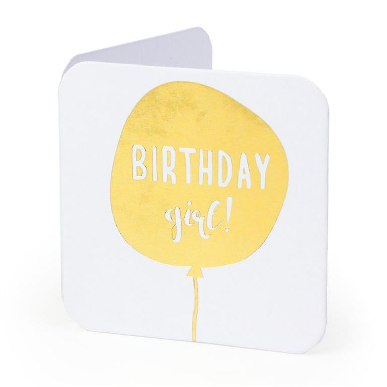 Birthday Girl Mini Greeting Cards