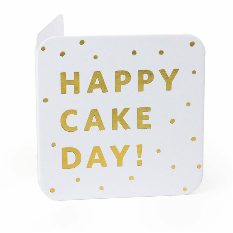 Happy Cake Mini Greeting Cards