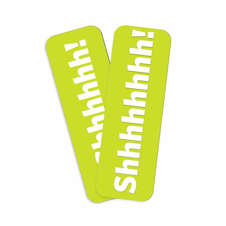 Shhhh Bookmark 1259