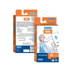 Disney Flash card Frozen1 learning to count 123