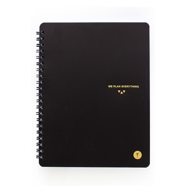 Notebook A5 We Plan Notebook A5 Black (1029)