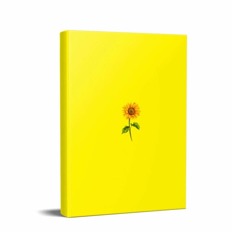 HC Sunflower Blank Notebook