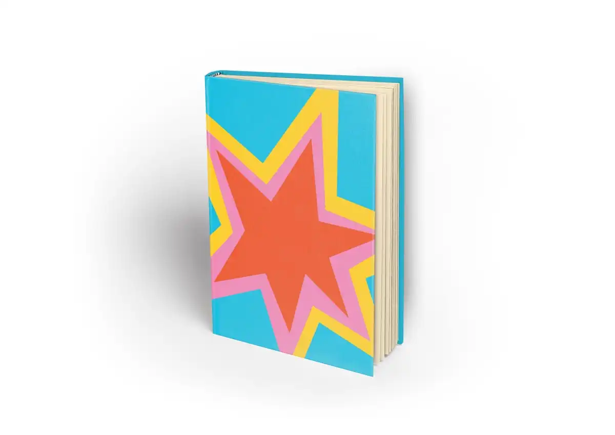 HC A5 Colorful Star Sketch Not