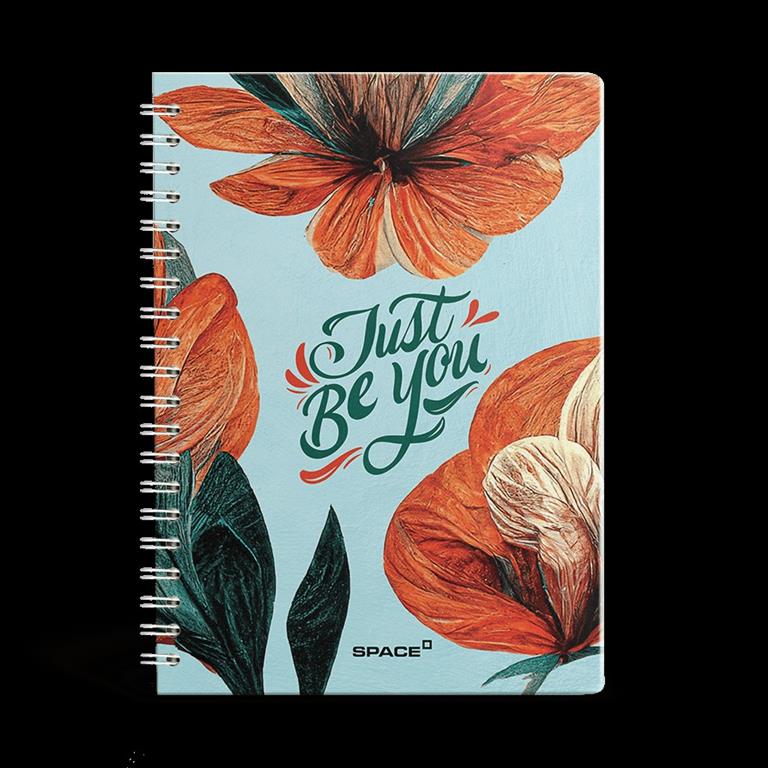 Just Be You Wired Notebook