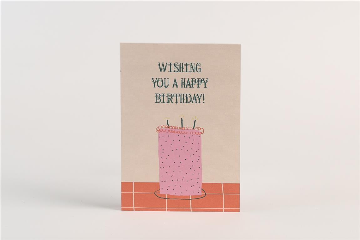 Wishing you a happy birthday Greeting Card