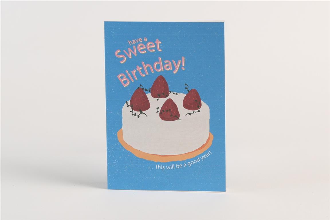 Sweet Birthday Greeting Card