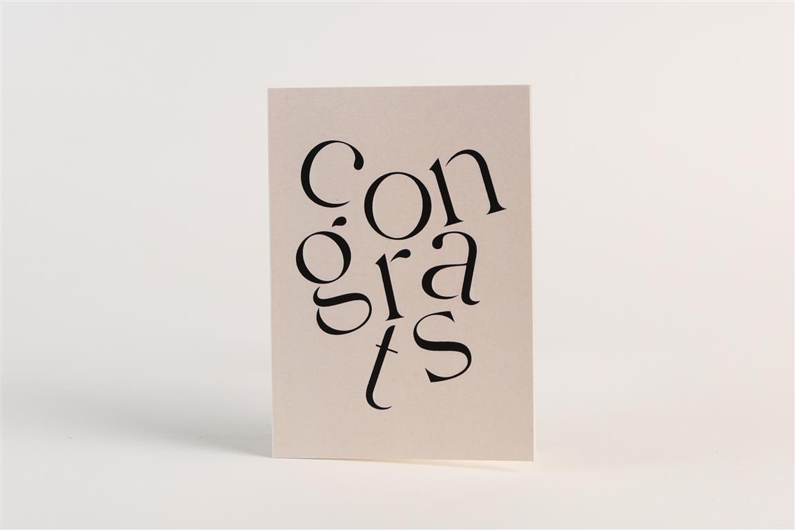 Congrats Greeting Card