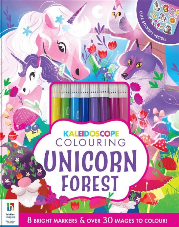 Kaleidoscope Colouring Kit: Unicorn Forest
