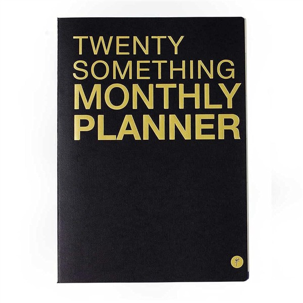 Monthly Planner A4 Black - undated (1087)