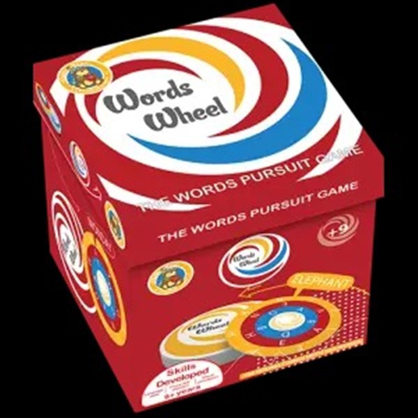 Words Wheel - English 100 Rounded Cards (GA-3012)