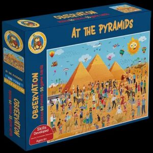 At the Pyramids 60 Pieces + 55 Game Cards (OB-1705)