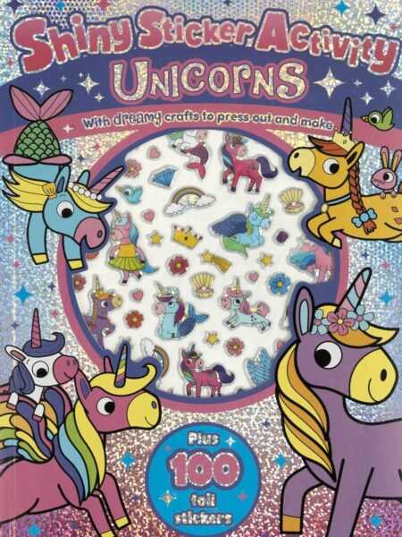 Shiny Sticker Activity: Unicorns