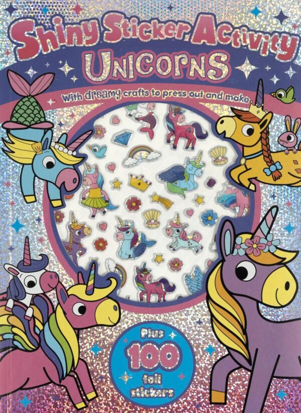 Shiny Sticker Activity: Unicorns
