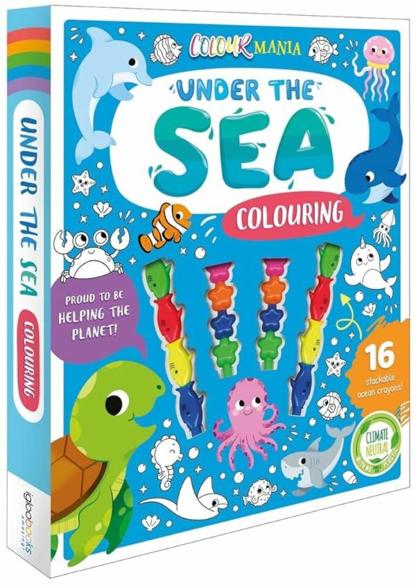 Colour Mania: Under The Sea Colouring