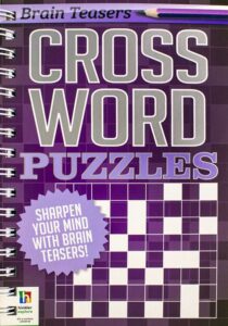 Brain Teasers Puzzle Books Crosswords