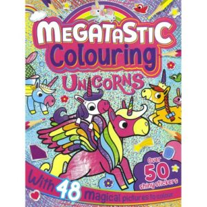 Megatastic Colouring: Unicorns (with 48 Magical Pictures to