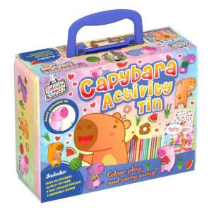 Colour & Carry: Capybara Activity Tin