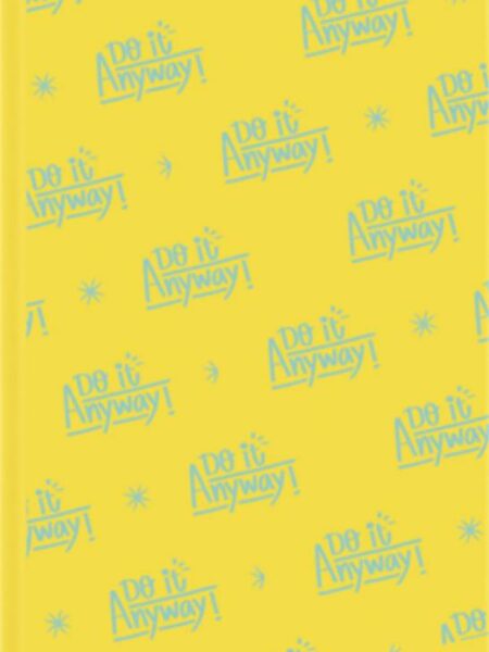 Do it anyway A5 Spiral Wire Lined Notebook (919)